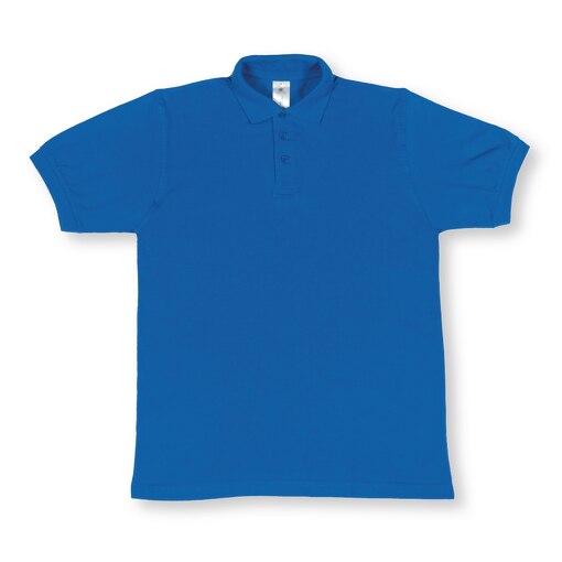 Tricou Polo albastru măr.S